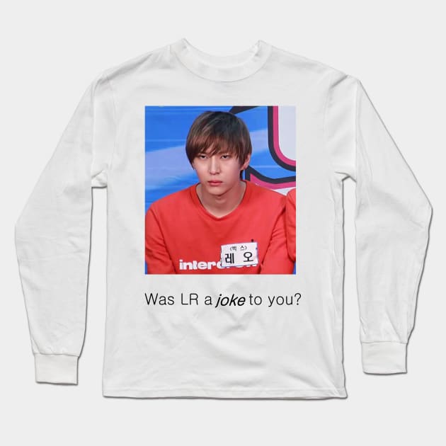 "Was LR a joke to you?" | VIXX Long Sleeve T-Shirt by ichigobunny